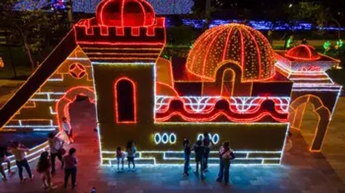 Colores de Navidad en Medellín
